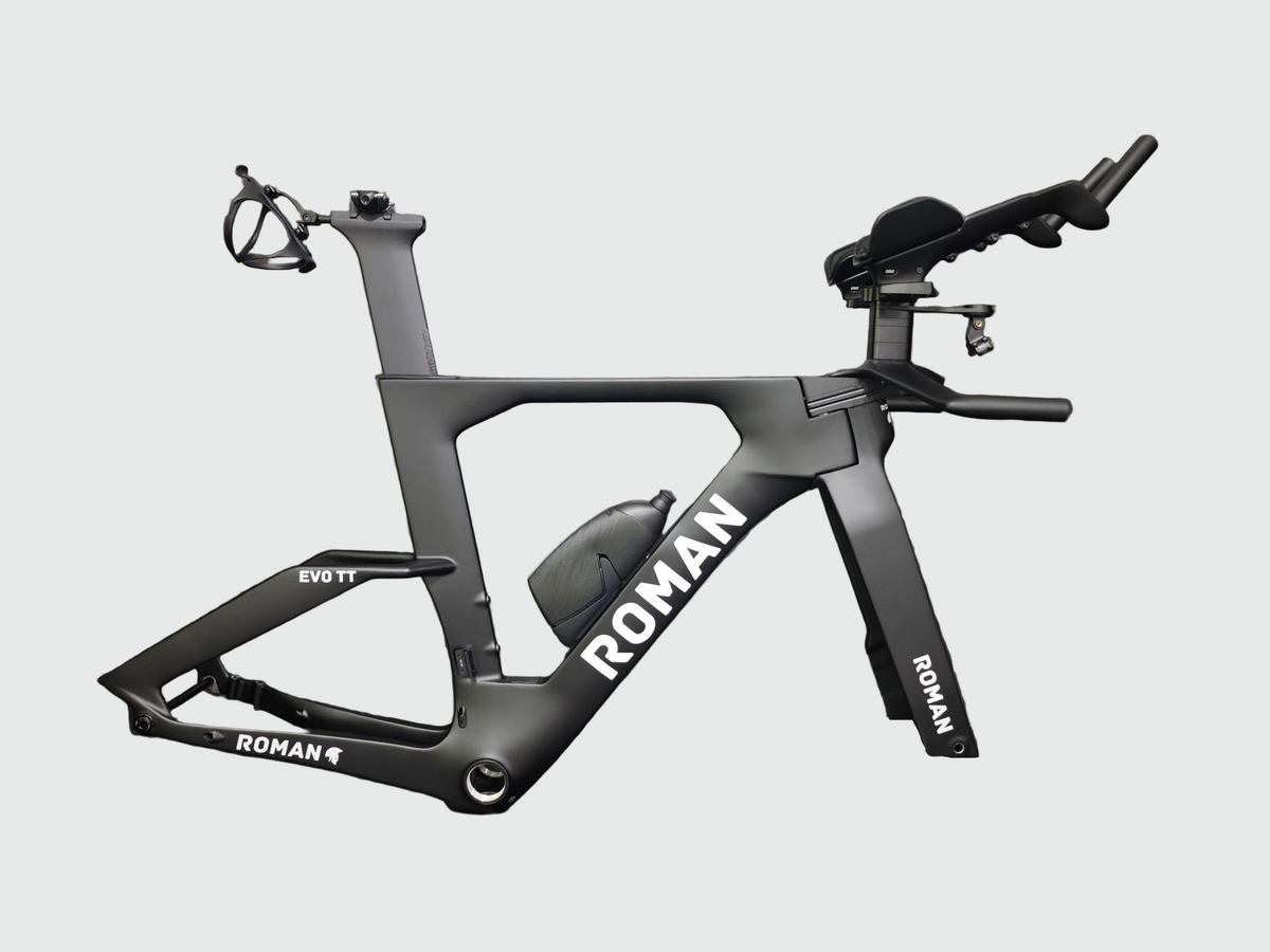 a Roman bicycle triathlon frame